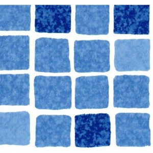 Пленка Elbe SUPRA Blue Mosaic, синяя мозайка 1,65 х 25 м