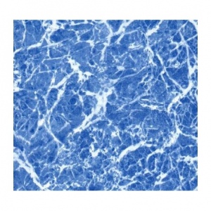 Пленка Elbe SUPRA Marble, синий мрамор 1,65 х 25 м